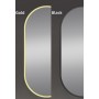 Brushed Gold Framed Oval Mirror 450*900 Brushed Gold Framed Oval Mirror 450*900